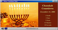 T-Minus Chanukah Countdown screenshot